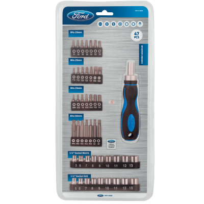 Auto Choice Direct - Ford Tools Ratchet Screwdriver Set - Car Accessories UK