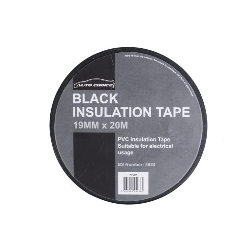 Auto Choice Direct - Tapes - Black PVC Insulation Tape - Car Accessories UK