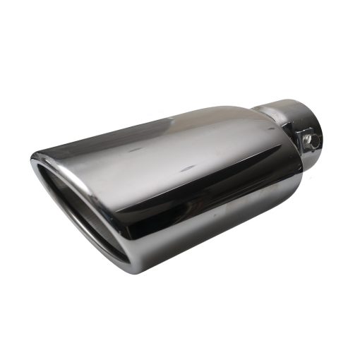 Auto Choice Direct - Exhaust Tips - Rolled Slash Cut Exhaust Tip - Car Accessories UK