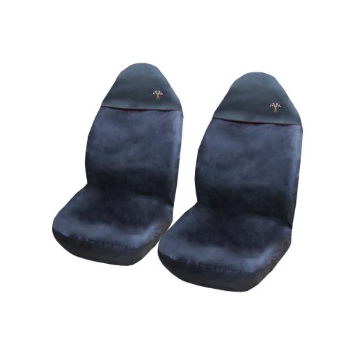 Auto Choice Direct - Seat Covers - Black Front Seat Covers - PM4 - Car Accessories UK