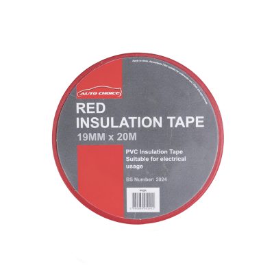 Auto Choice Direct - Tapes - Red PVC Insulation Tape - Car Accessories UK