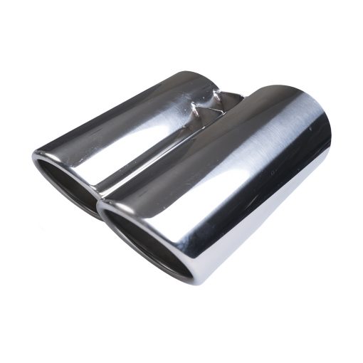 Auto Choice Direct - Exhaust Tips - Double Circular Rolled Exhaust Tips - Car Accessories UK