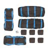 Auto Choice 9pc Blue / Black Seat Cover Set – XASC18