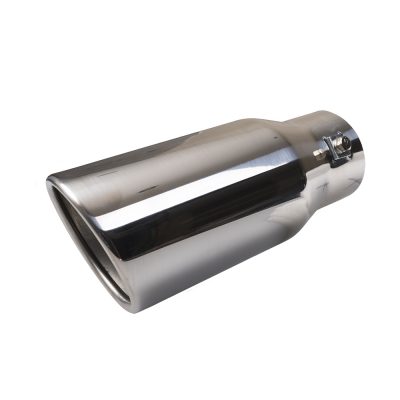 Auto Choice Direct - Exhaust Tips - Long Rolled Exhaust Tip - Car Accessories UK