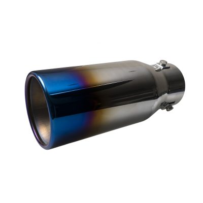 Auto Choice Direct - Exhaust Tips - Rolled Burnt End Exhaust Tip - Car Accessories UK