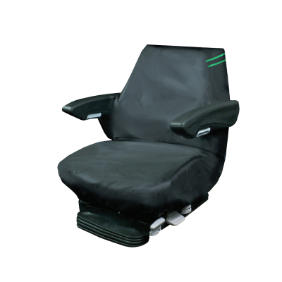 Auto Choice Direct - Premium Series - Large Tractor Seat Cover - Green Detailing - Car Accessories UK