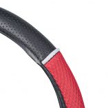 Auto Choice Red / Black Perforated Leather Look Steering Wheel Cover – XAWG7R