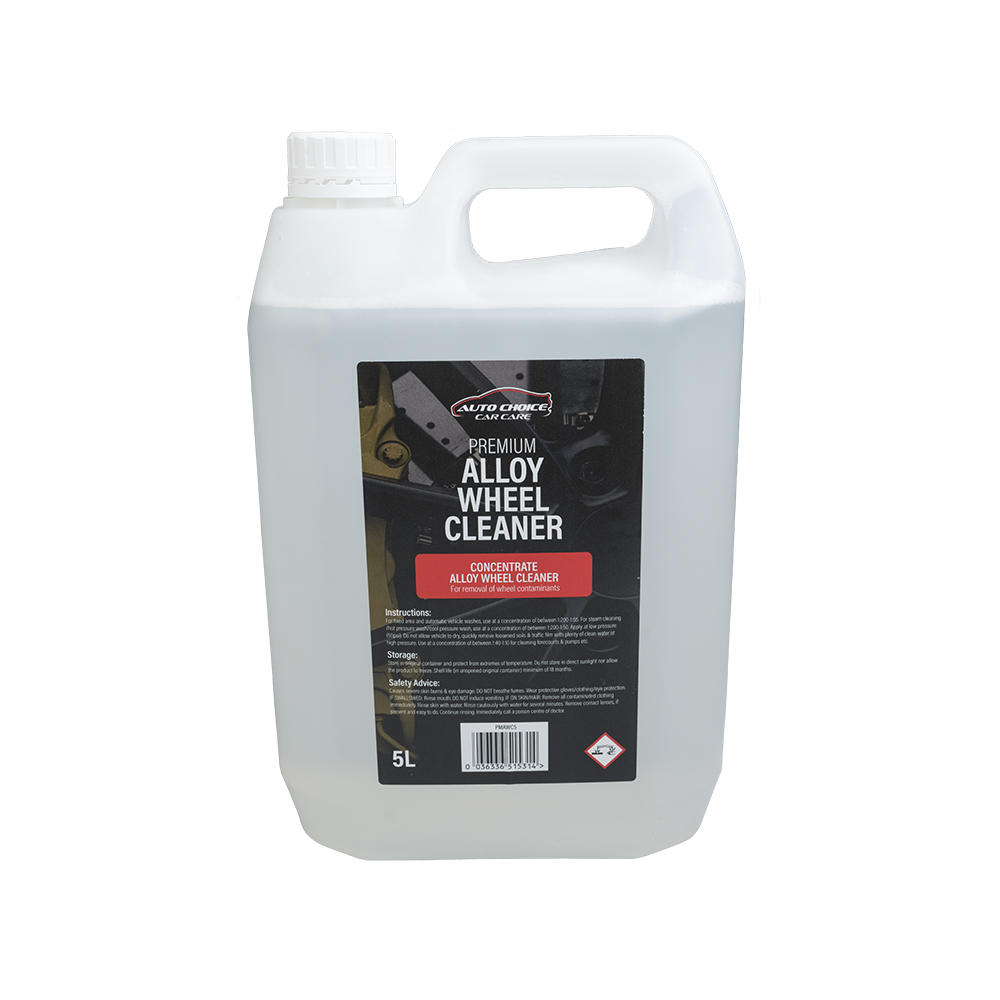 Auto Choice Direct - Cleaning Chemicals - Premium 5L Alloy Wheel Cleaner - Car Accessories UK