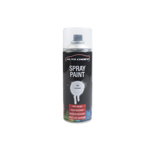 Auto Choice Direct - Clear Lacquer Spray Paint - Car Accessories UK