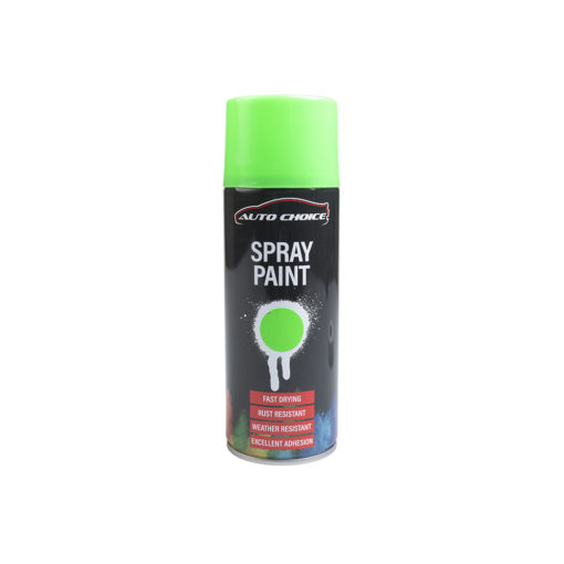 Auto Choice Direct - Fluorescent Green Spray Paint - Car Accessories UK