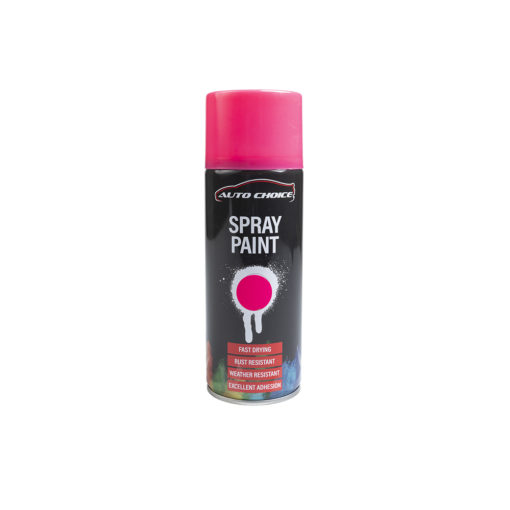 Auto Choice Direct - Fluorescent Pink Spray Paint - Car Accessories UK