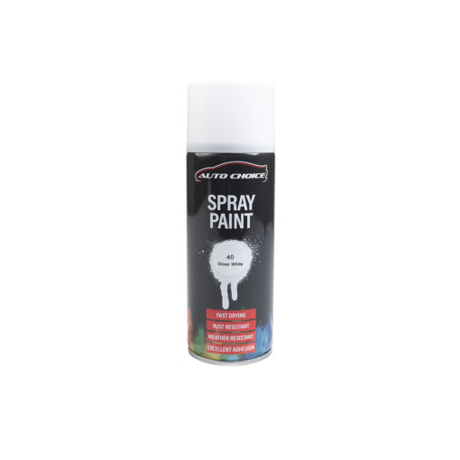Auto Choice Direct - Gloss White Spray Paint - Car Accessories UK