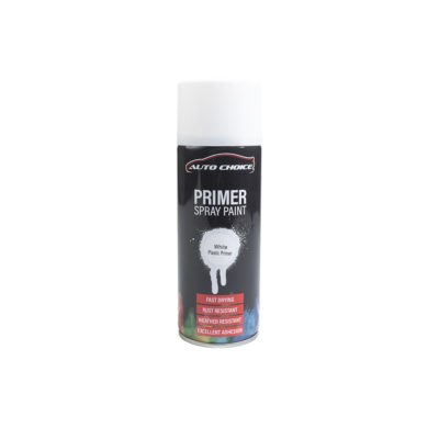 Auto Choice Direct - White Plastic Primer Spray Paint - Car Accessories UK