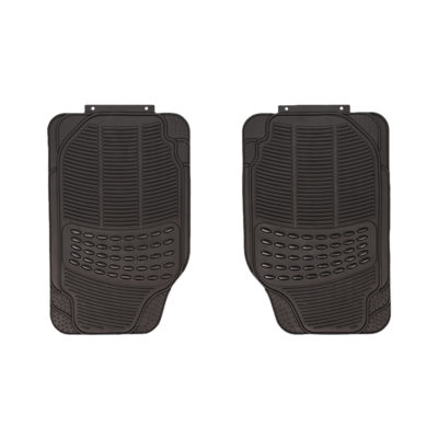 Auto Choice Direct - Heavy Duty Front Pair Rubber Car Mats - Car Accessories UK